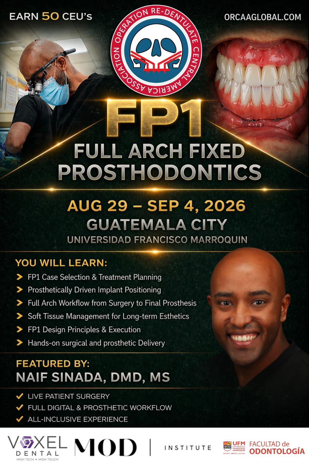 FP1 — Full Arch Fixed Prosthodontics