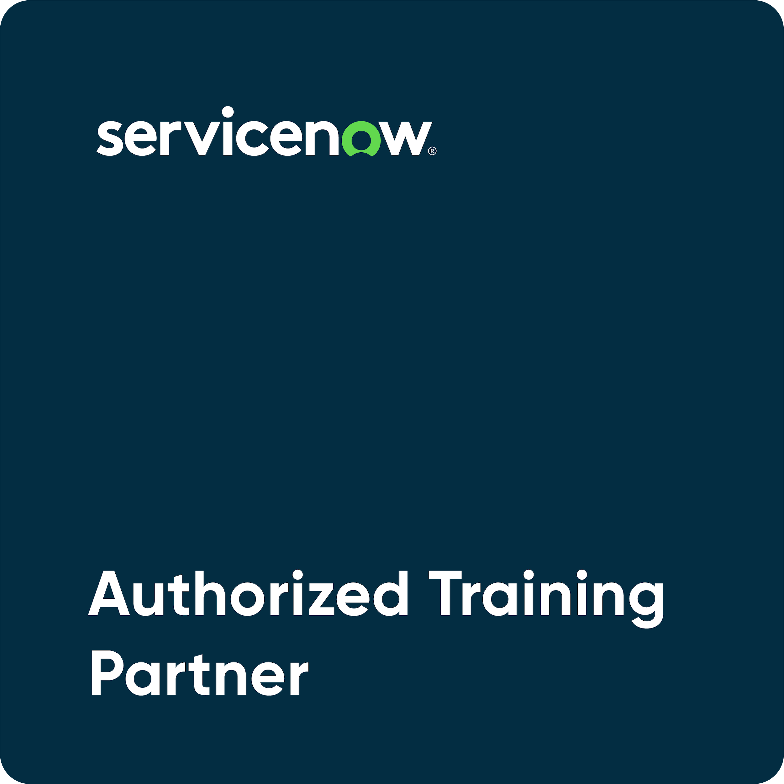 ServiceNow Authorized Training Partner