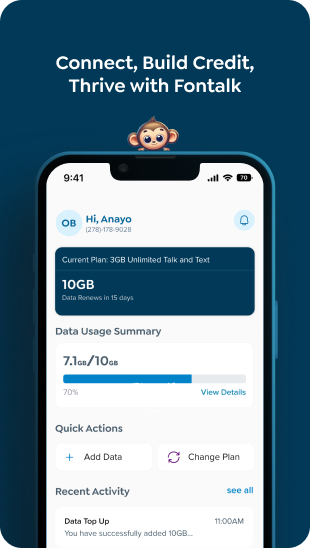 Fontalk — Connect, Build Credit, Thrive