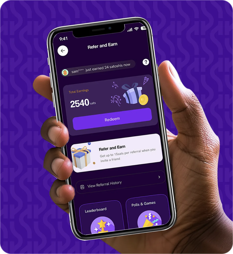 Refer and Earn rewards app