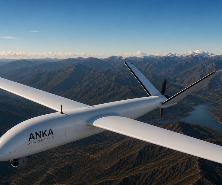 ANKA fixed-wing drone