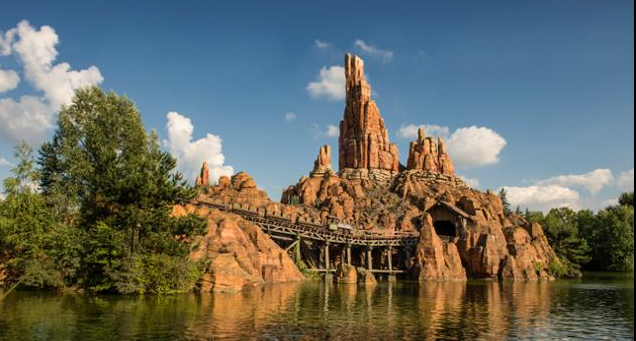 Big Thunder Mountain en Frontierland, Disneyland Paris