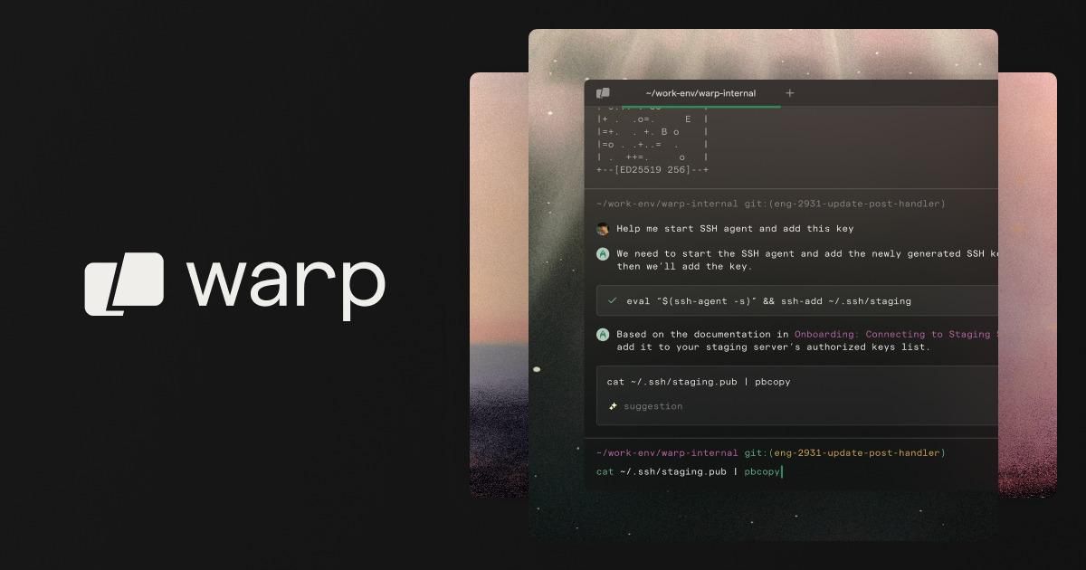 Warp AI Terminal