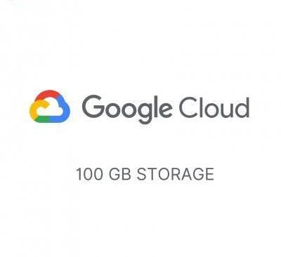 Google Cloud 100GB Storage