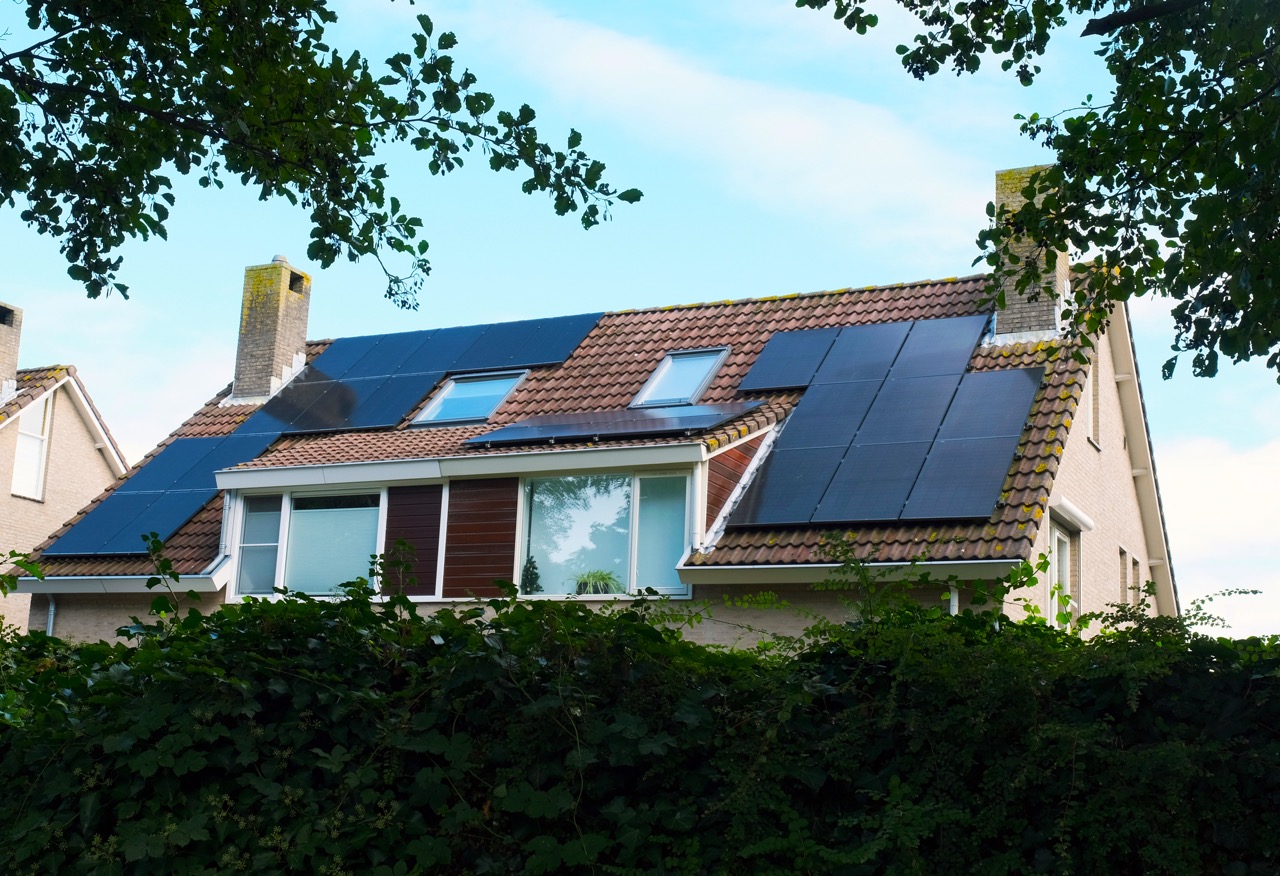 Installation de panneaux solaires