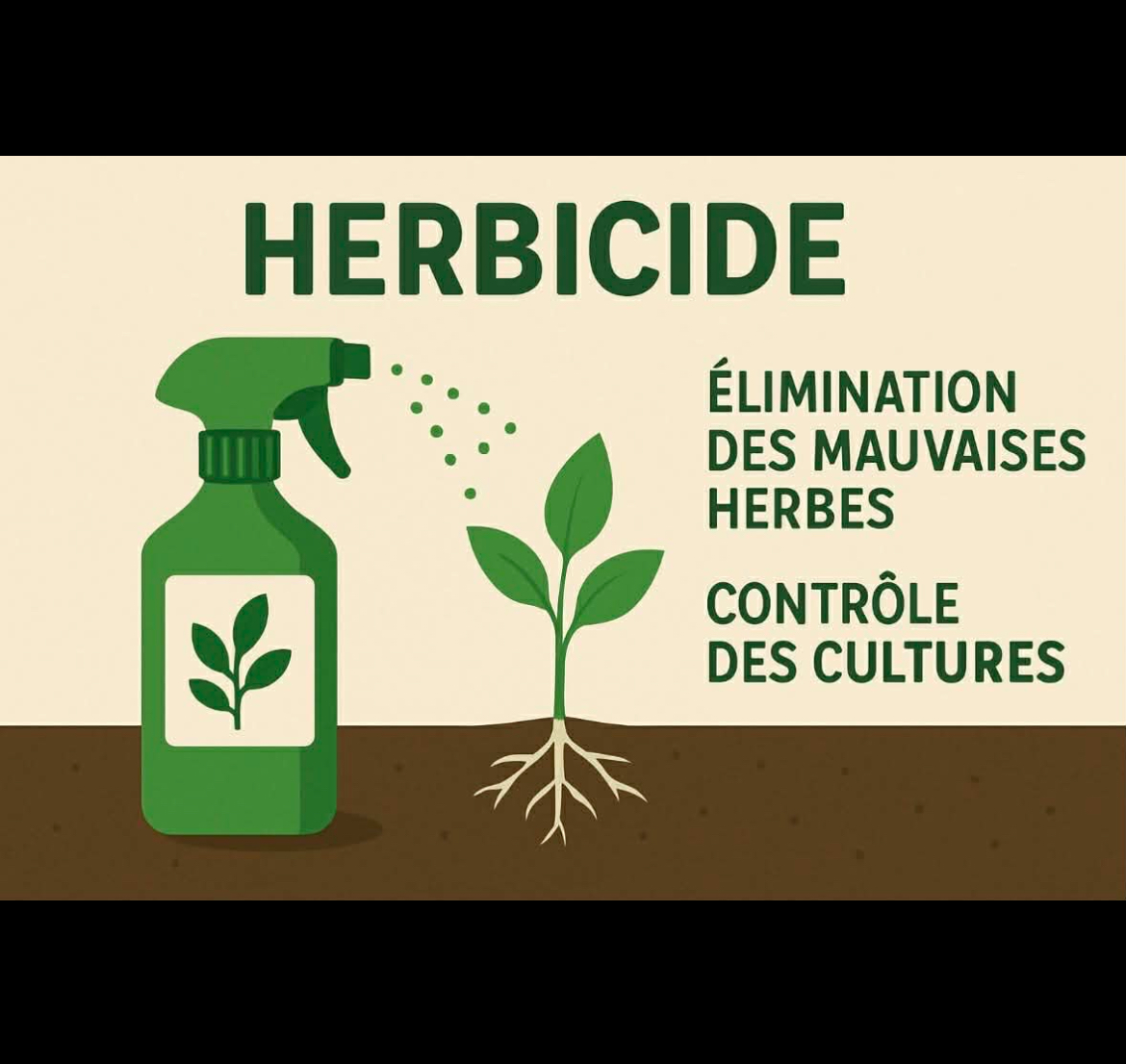 Herbicide — Contrôle des mauvaises herbes