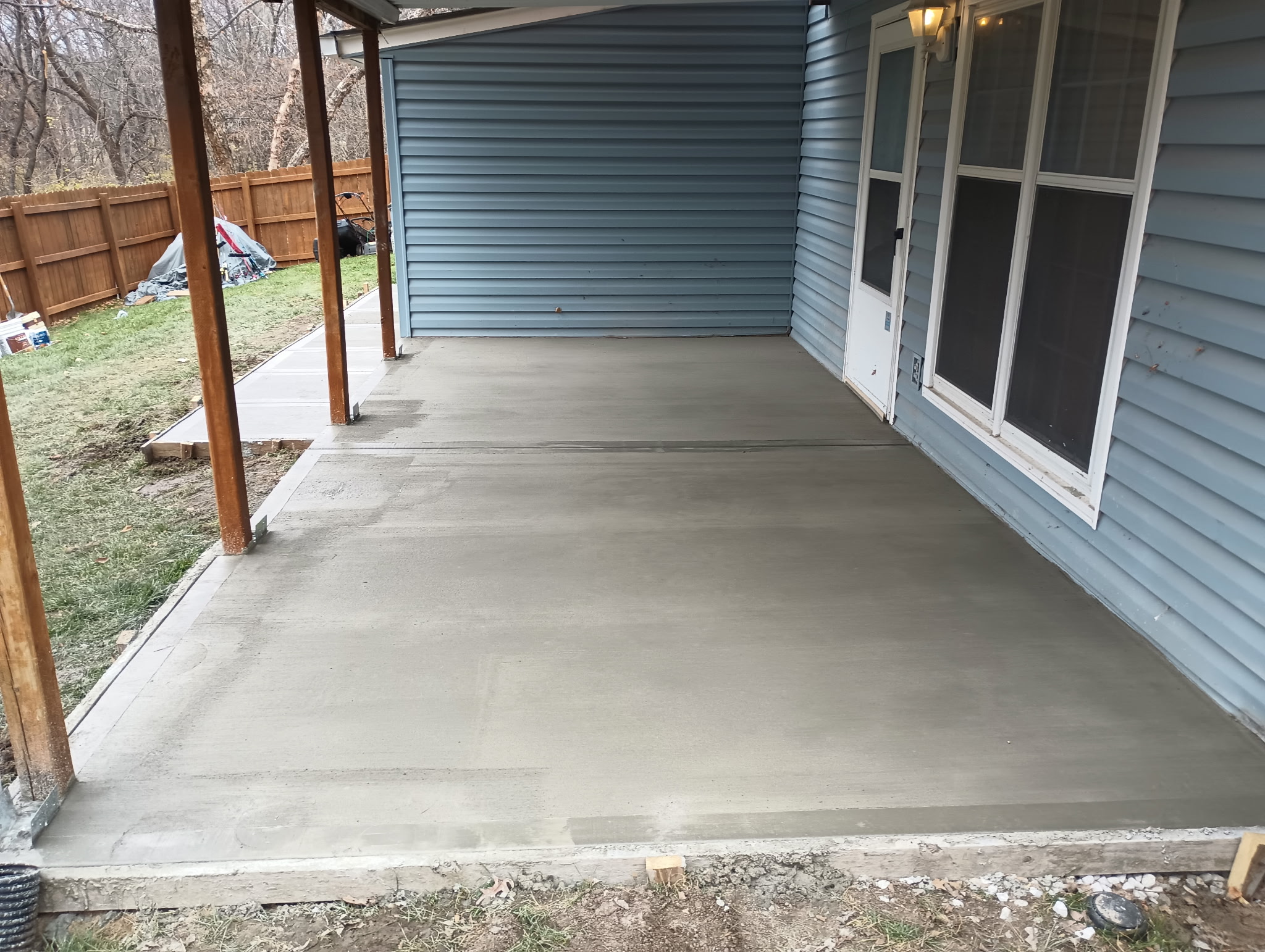 Stamped concrete patio design Lee's Summit MO