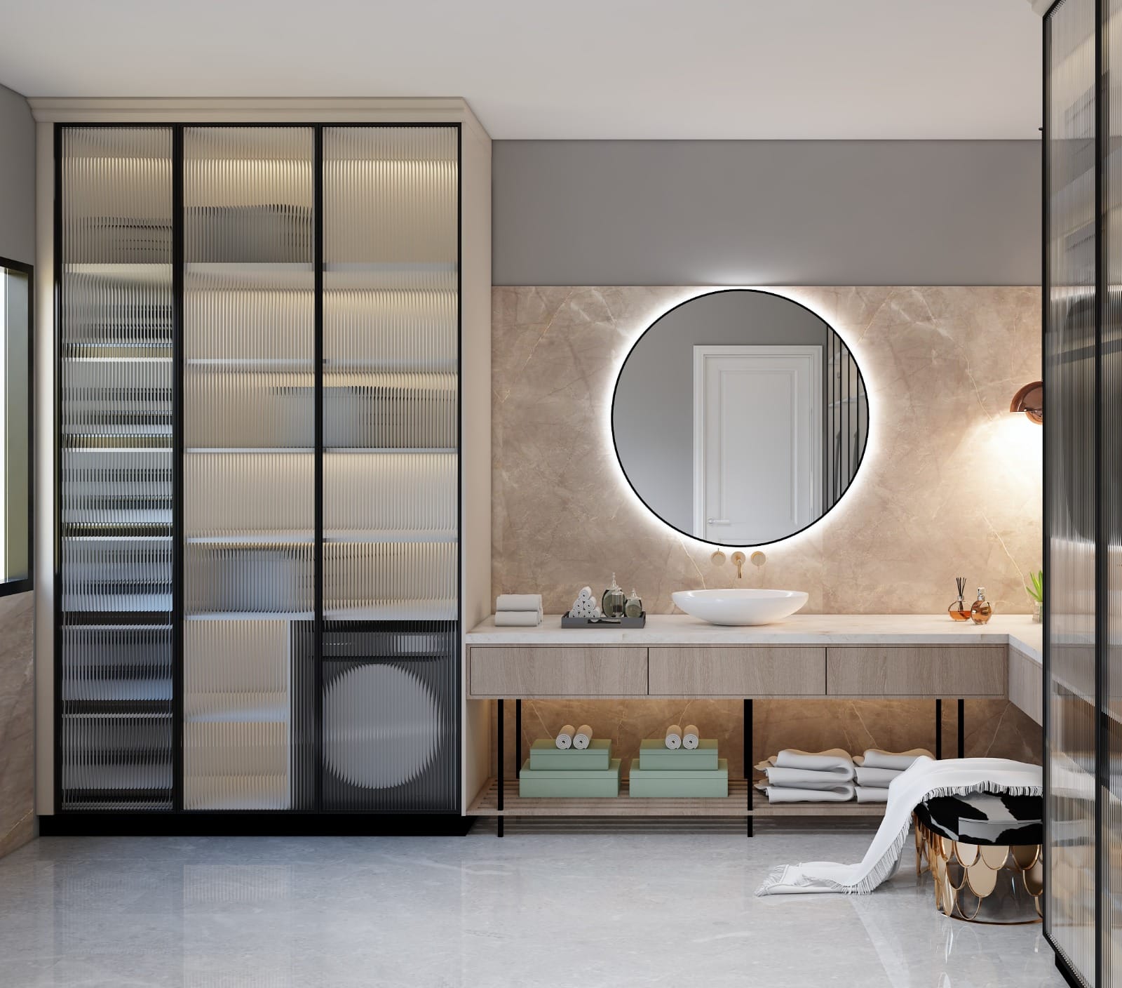 Luxury Bathroom & Wardrobe