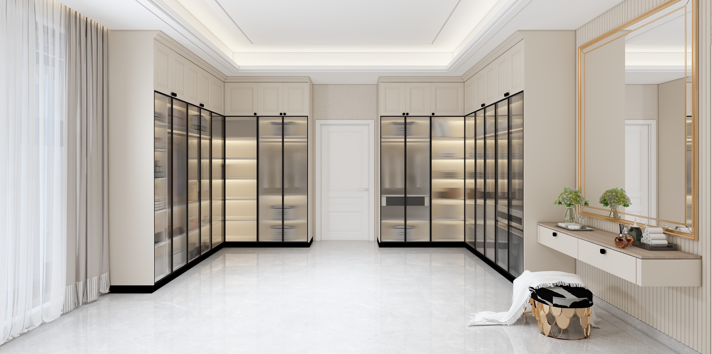 Luxury Walk-in Closet