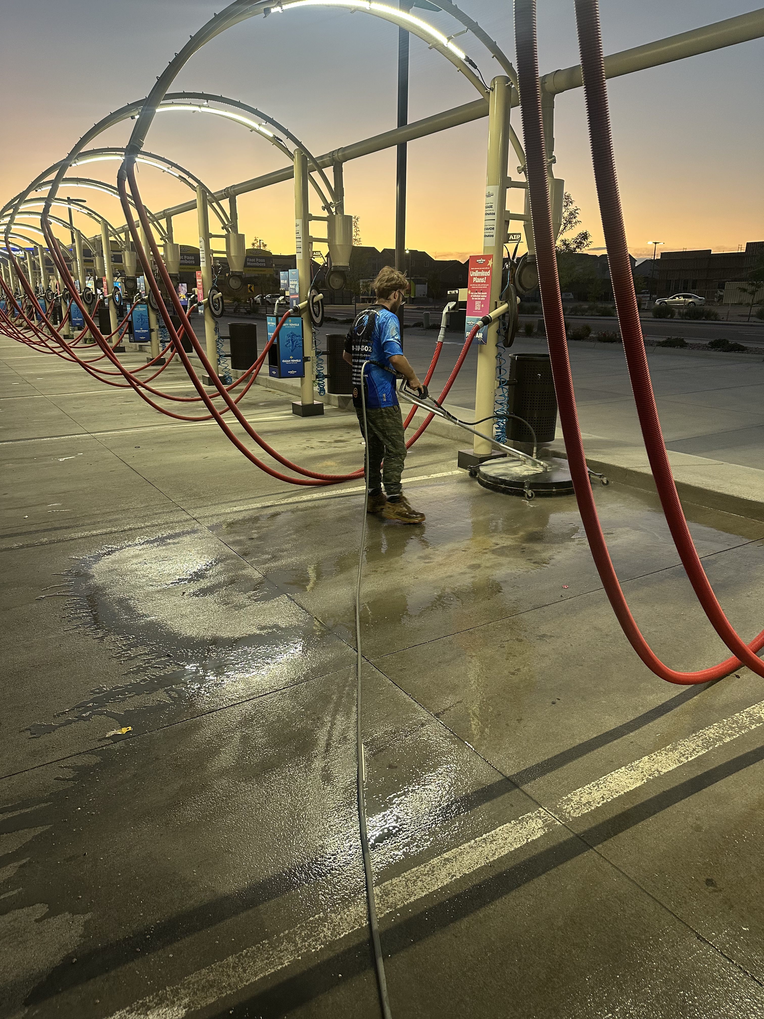 Car Wash Facility Pads