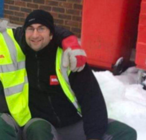 Gavin as a binman