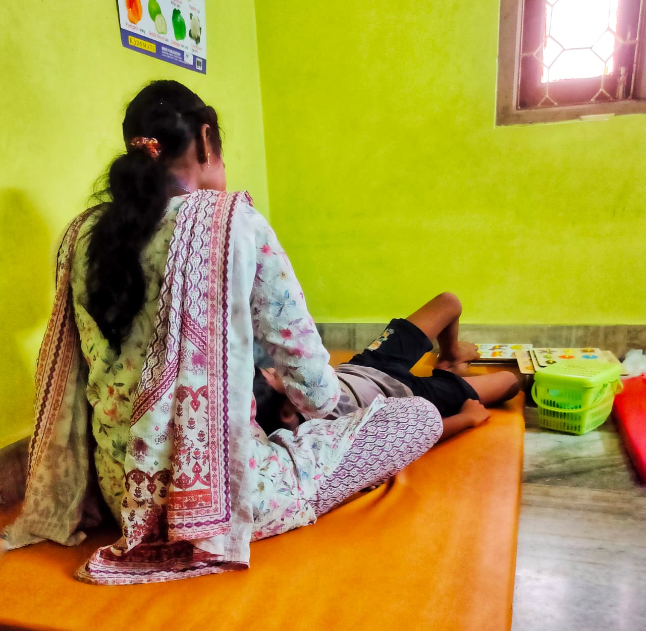One-on-one therapy session