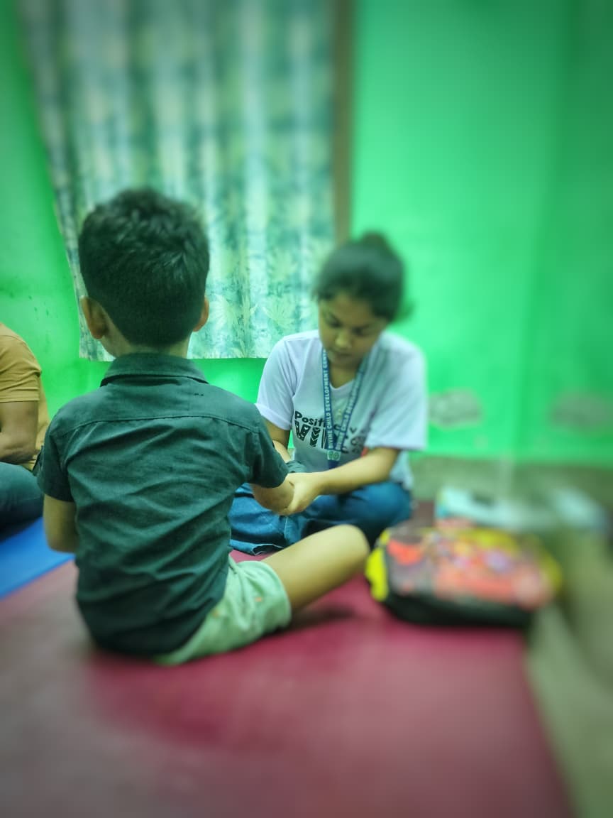 Child therapy and development session