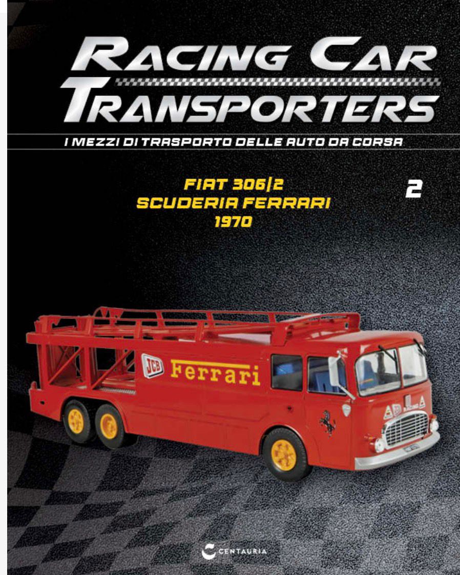 Racing Car Transporters n.2 - FIAT 306/2 Scuderia Ferrari 1970