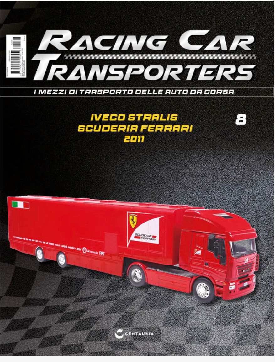 Racing Car Transporters n.8 - IVECO Stralis Scuderia Ferrari 2011