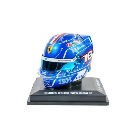 CASCO FERRARI CHARLES LECLERC GP MIAMI 2025 LOOKSMART