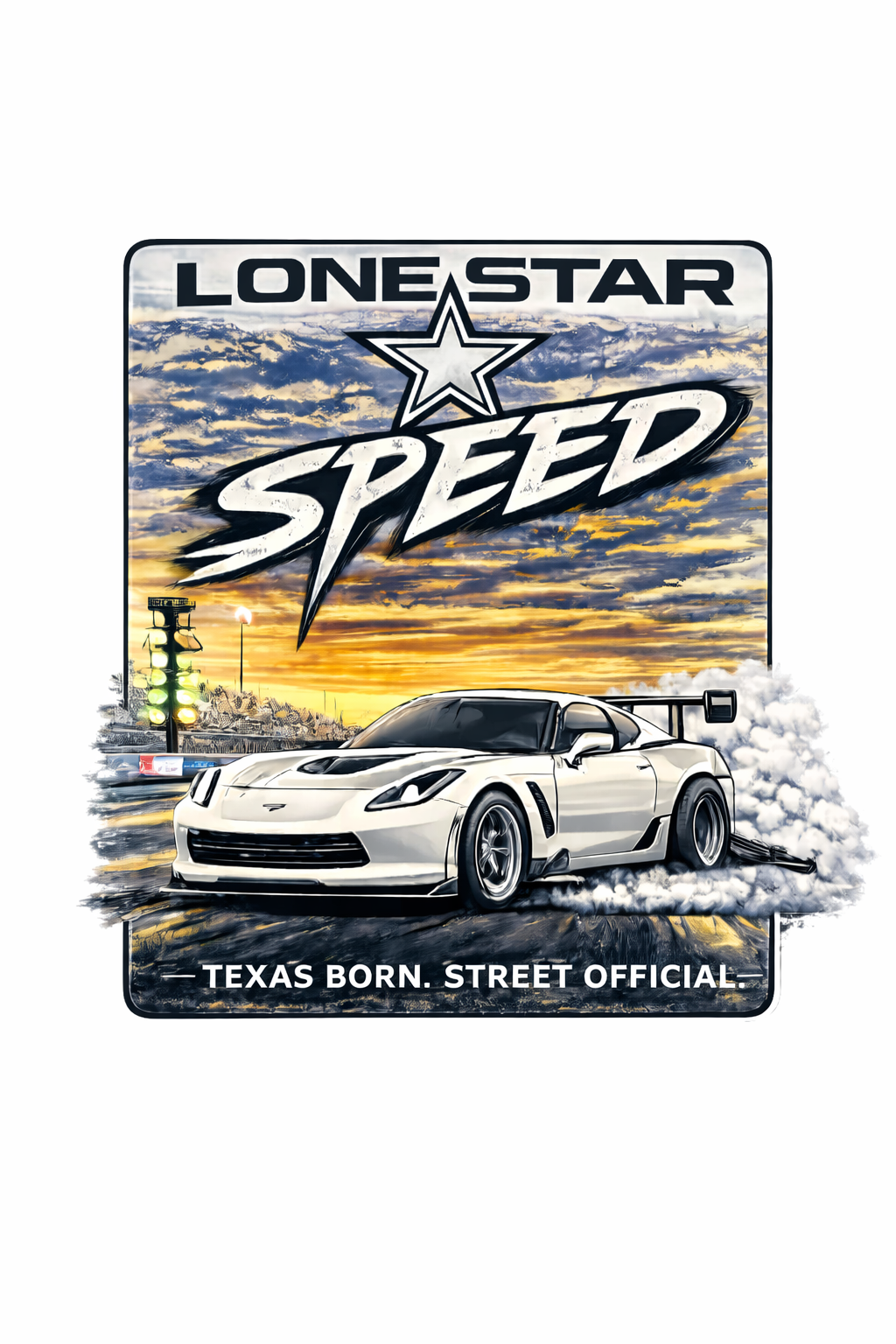 Texas Born Corvette Tee