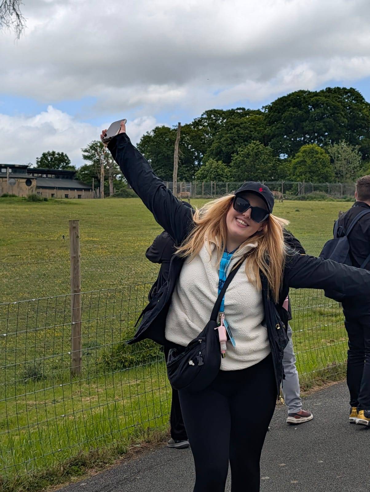 A joyful moment from one of our days out.