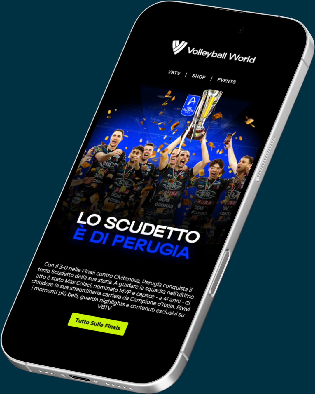 Anteprima newsletter Volleyball World Italia