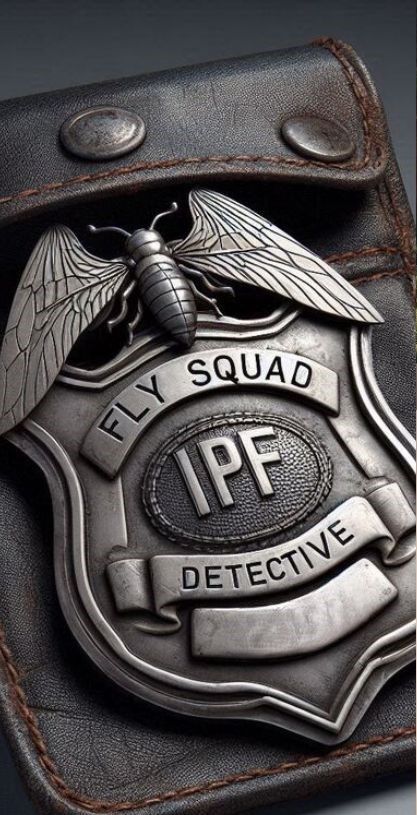 Fly Squad — IPF Detective badge