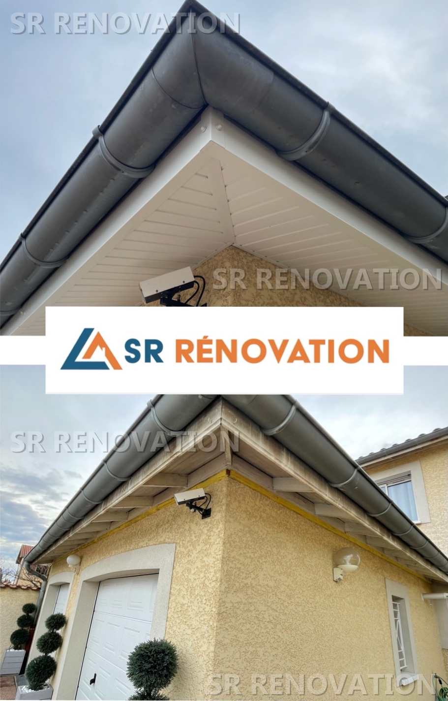 Changement & réparation de gouttières Authume