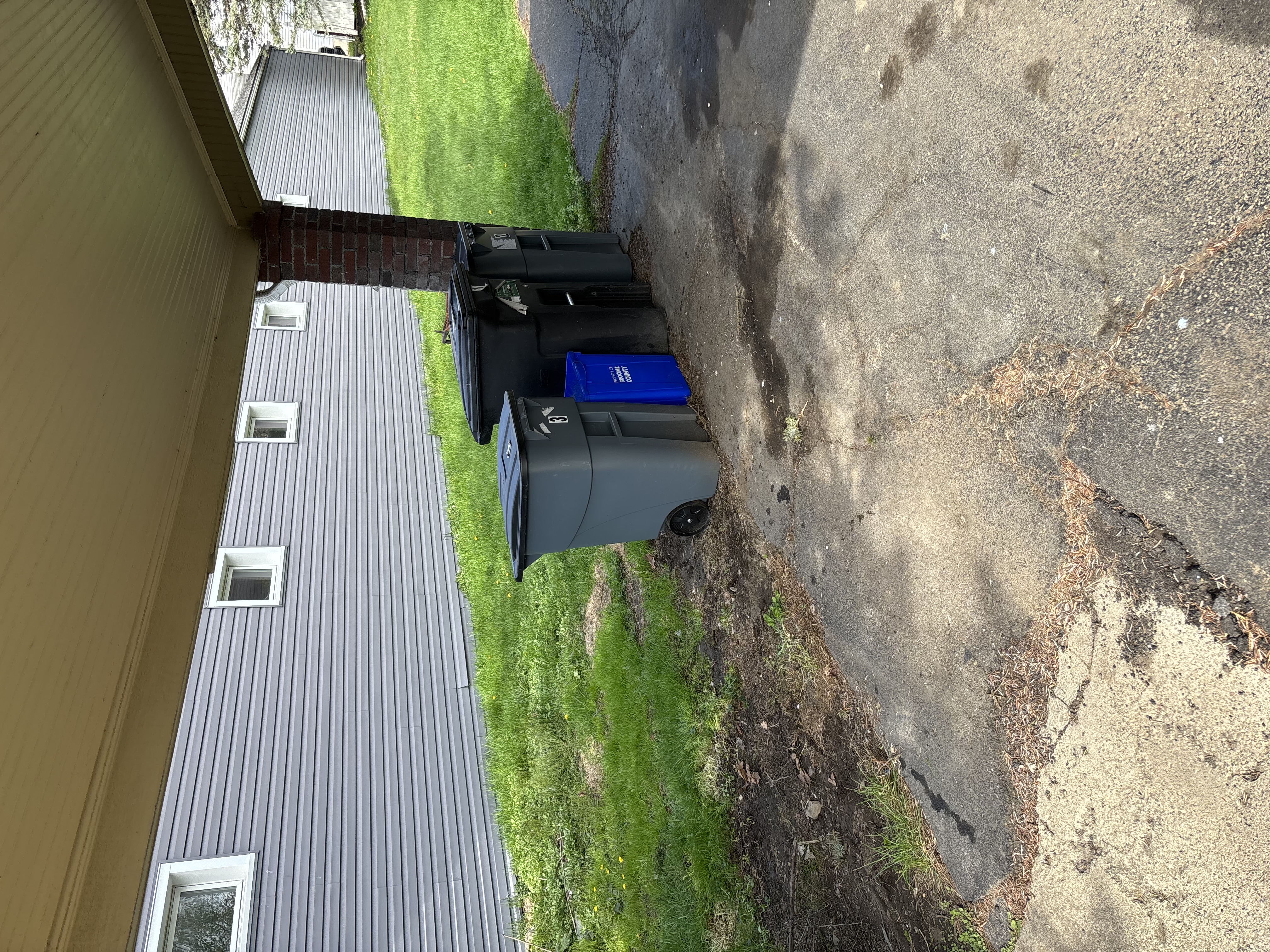 After — Side-yard cleanout