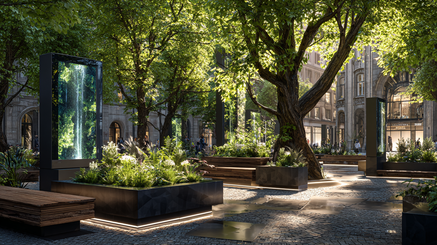 Frühling · Green Cube mit vertikalem Garten