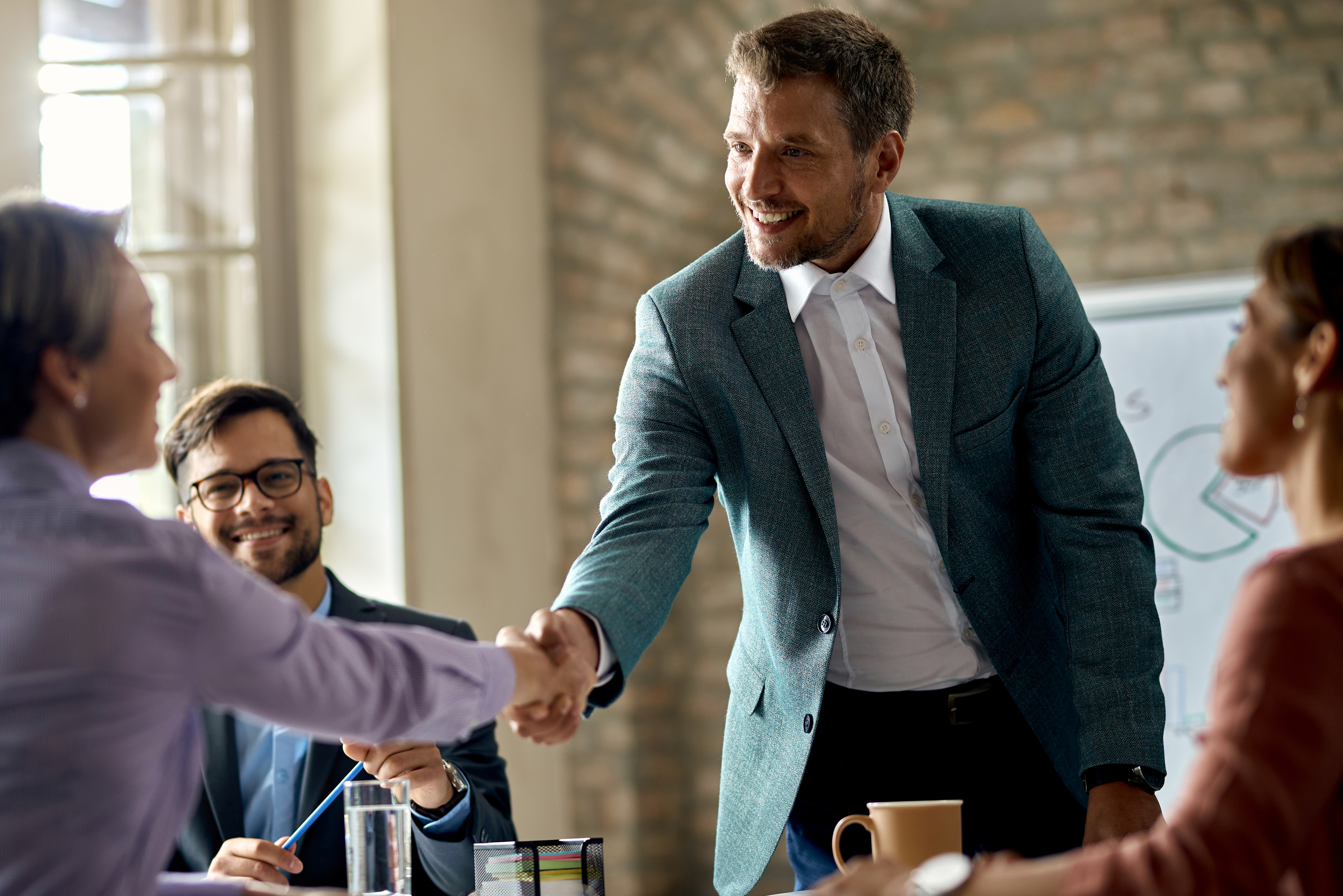 Professional Business Team and Legal Services Partnership
