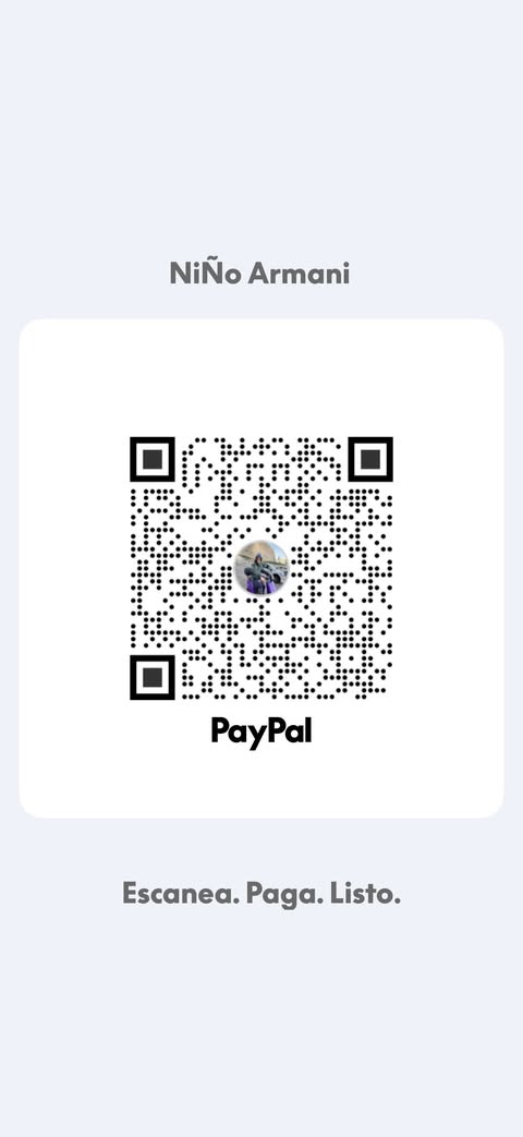 PayPal QR code — scan to pay