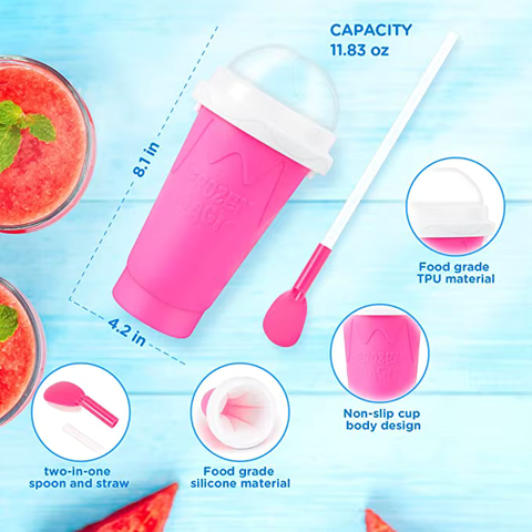 Built-in food-grade refrigerant exchanges heat and cold