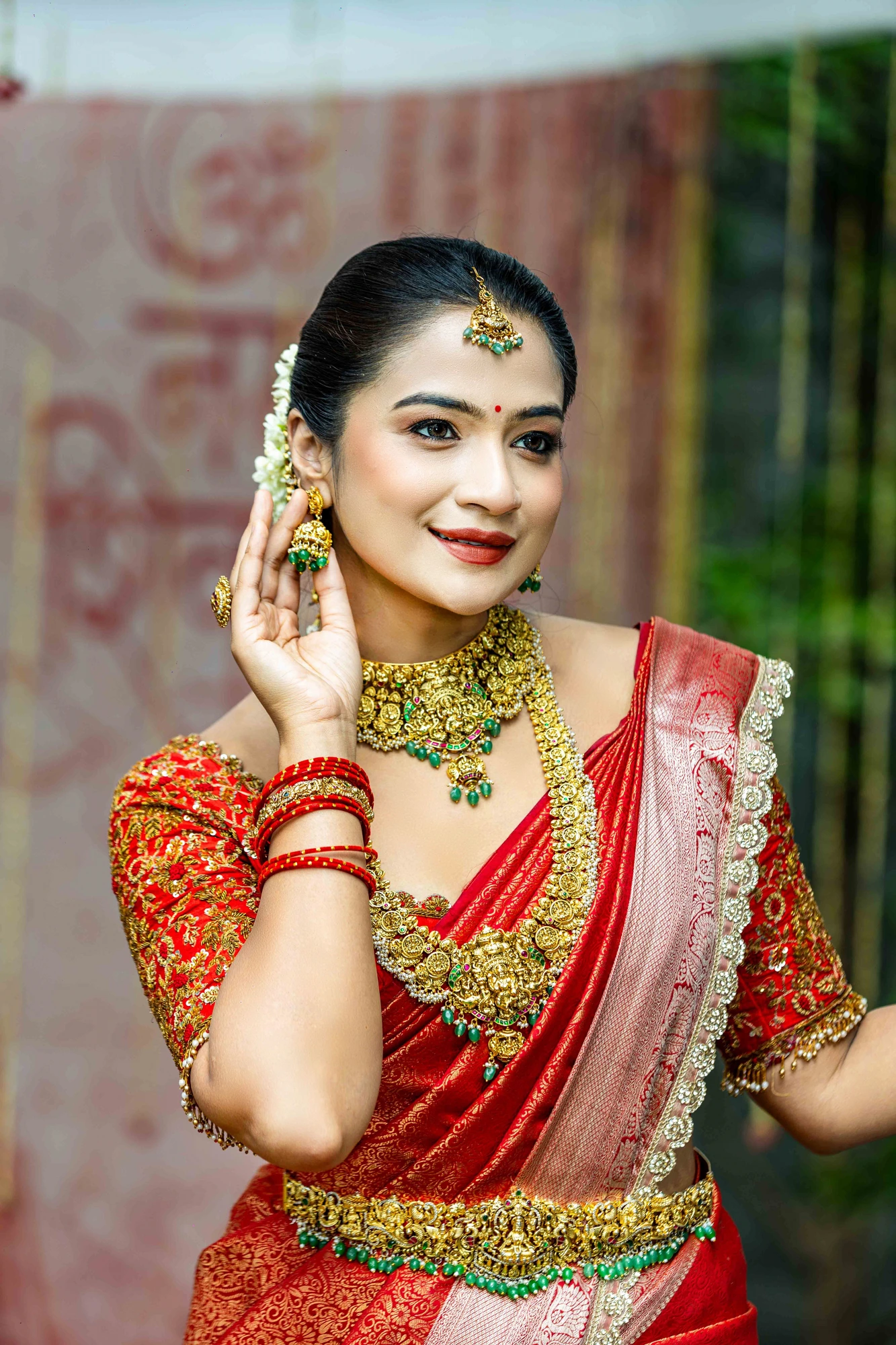 The Bride, In Red