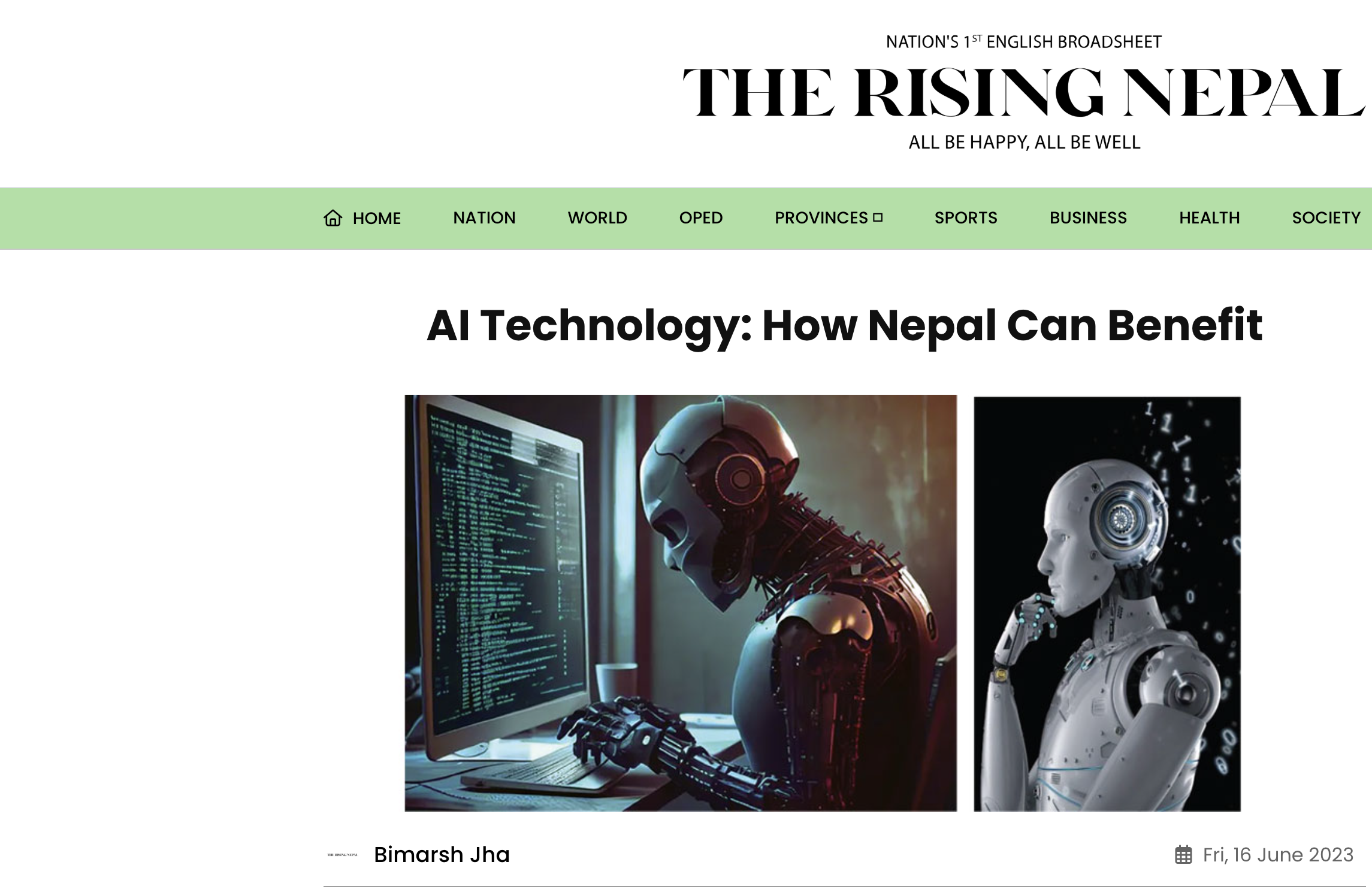 Editorial Journalism