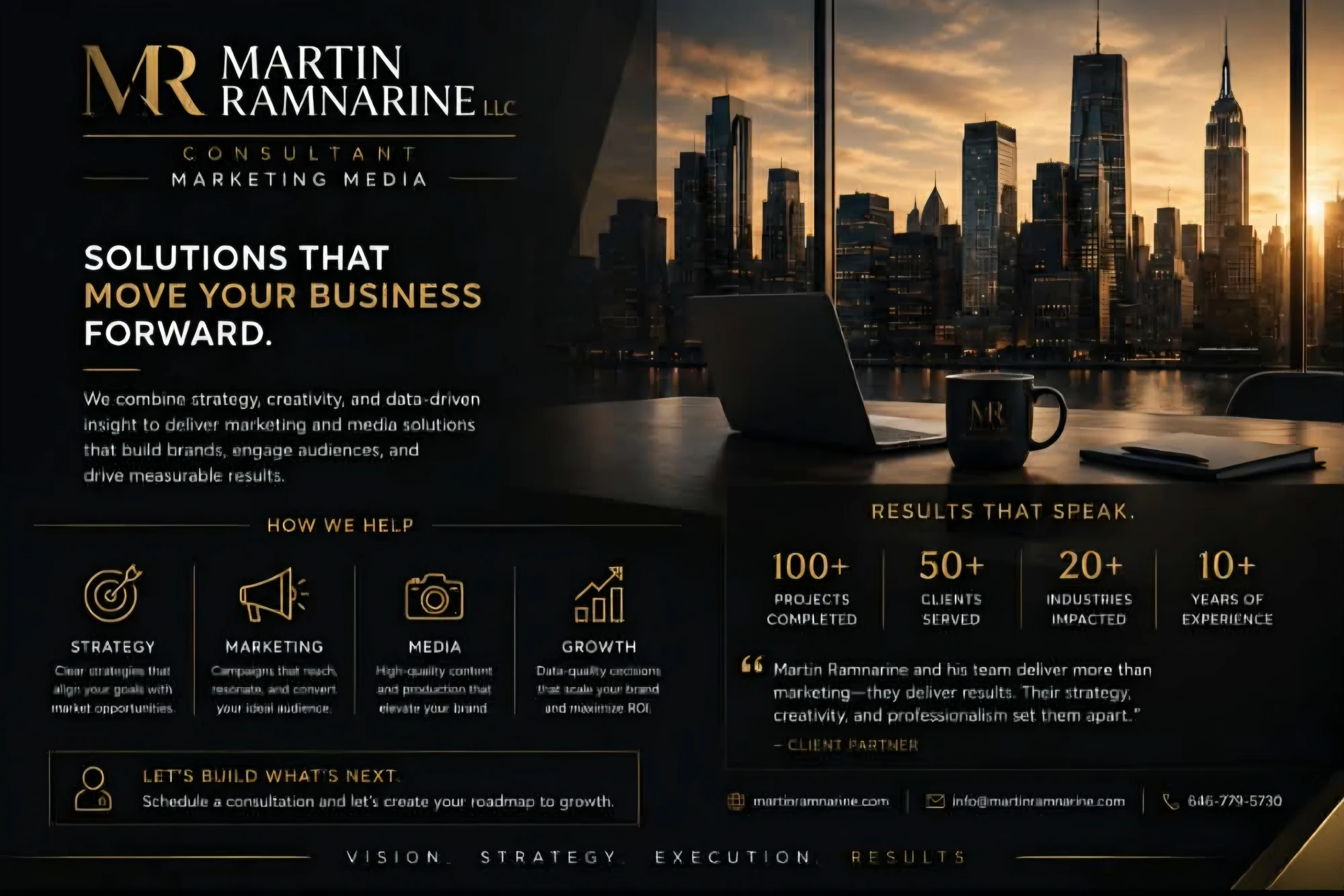 Martin Ramnarine LLC — Solutions that move your business forward