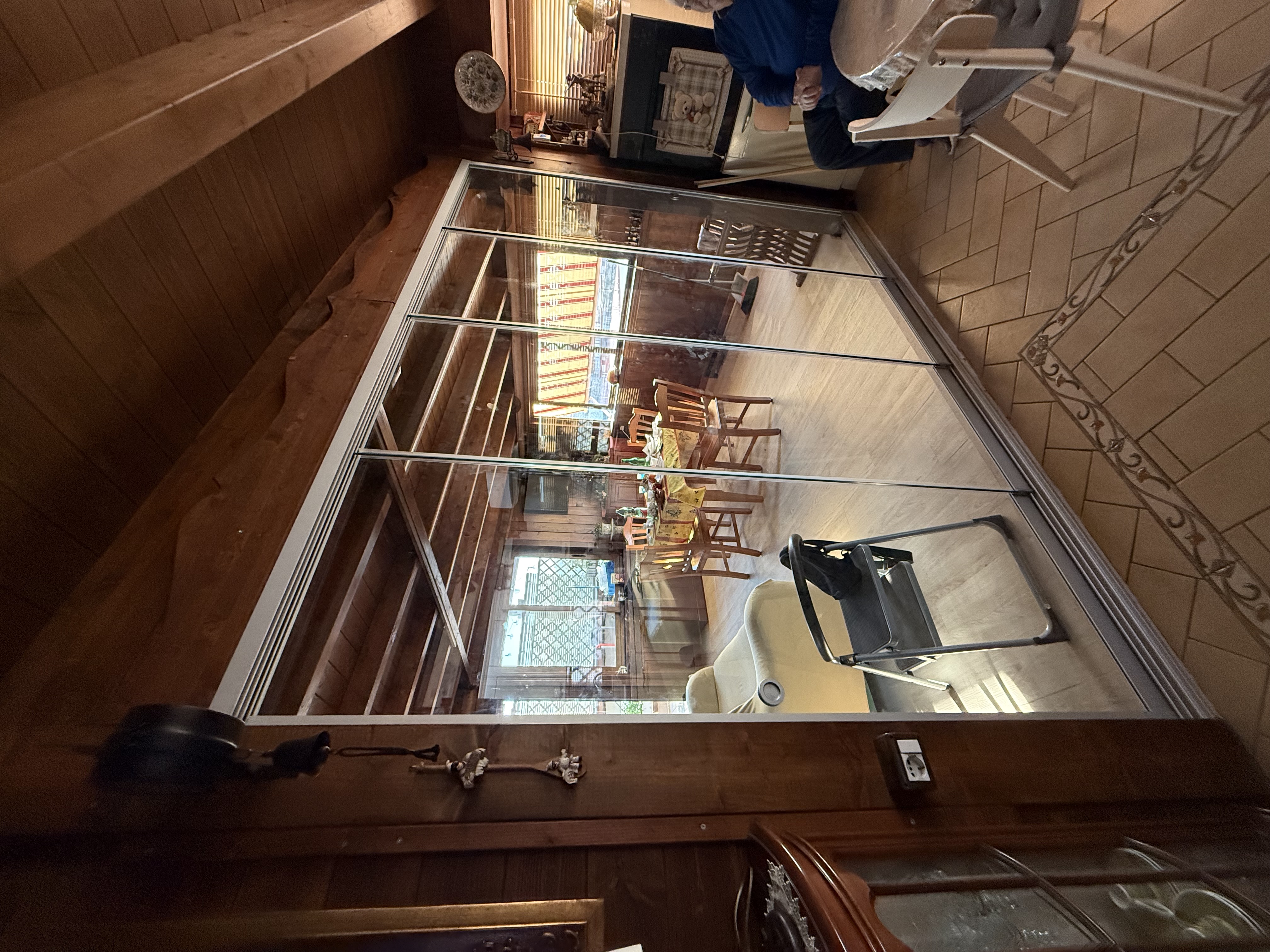 Chiusura panoramica vetrata in taverna