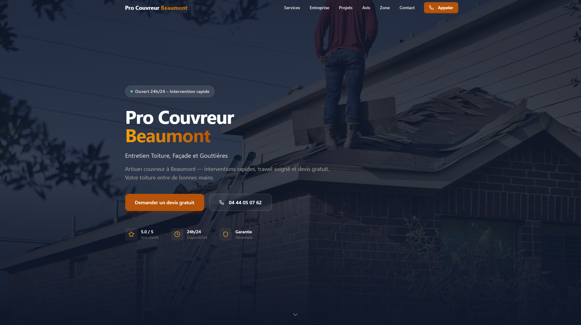Pro Couvreur Beaumont