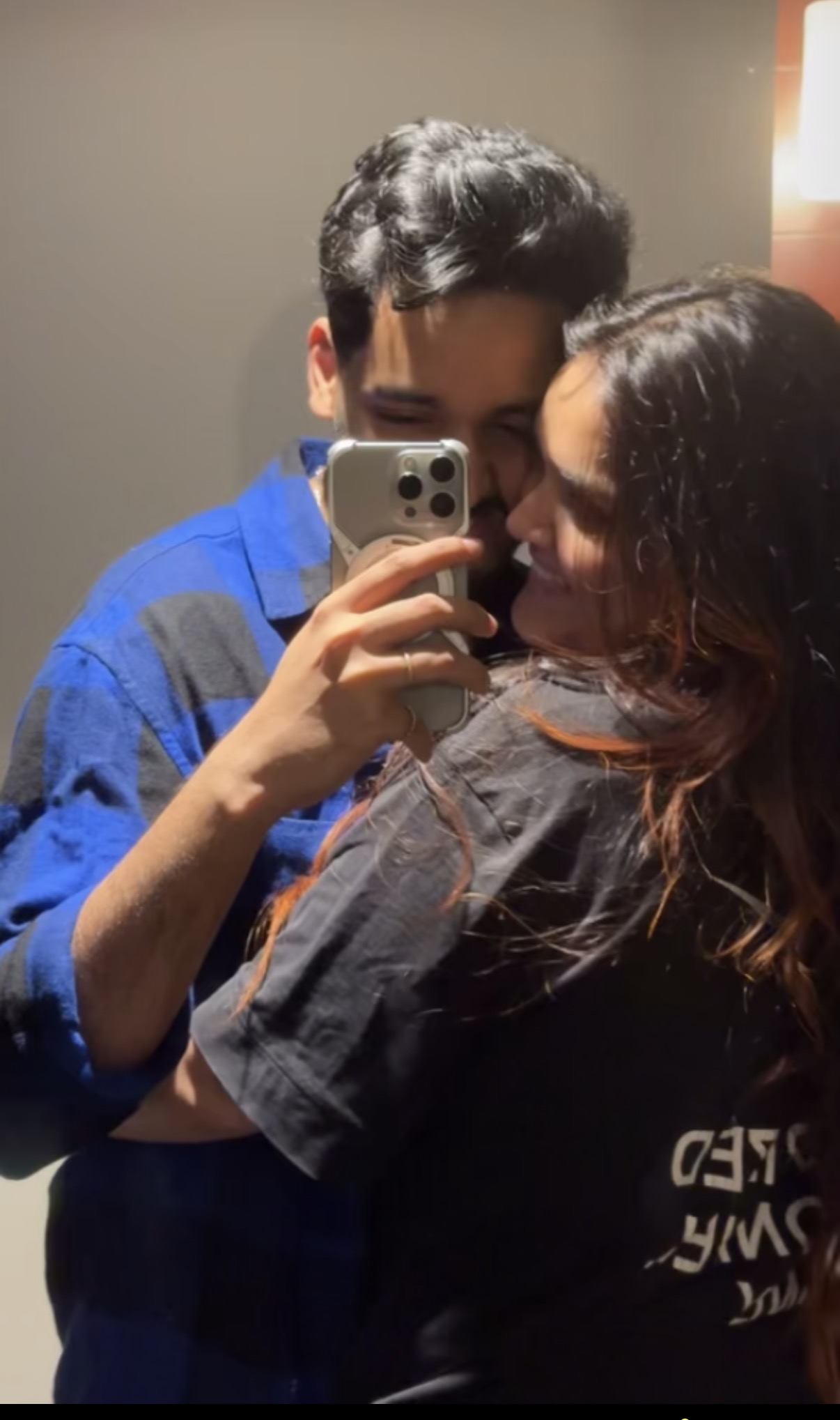 The moment I knew I was lucky.