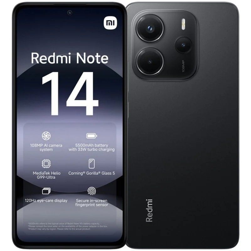 Redmi Note 14 6/128GB Negro
