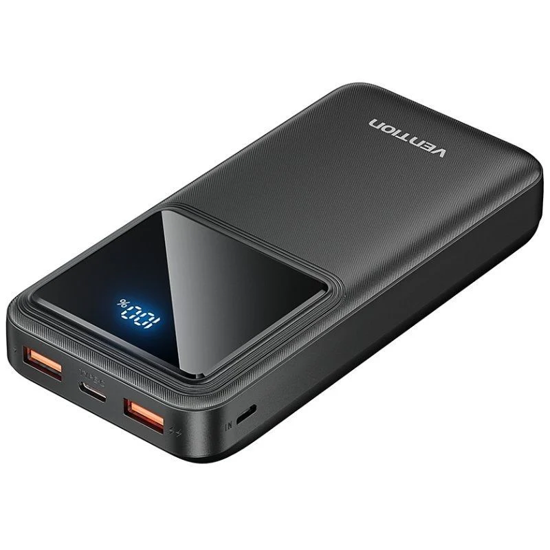Vention Power Bank 20000mAh Negro