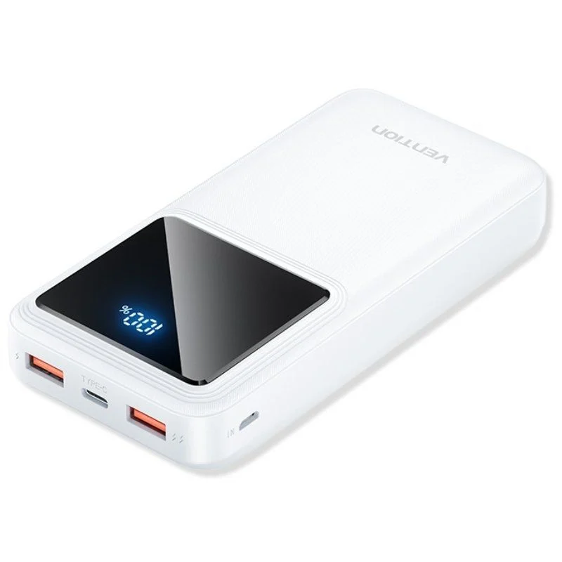 Vention Power Bank 10000mAh Slim Blanco