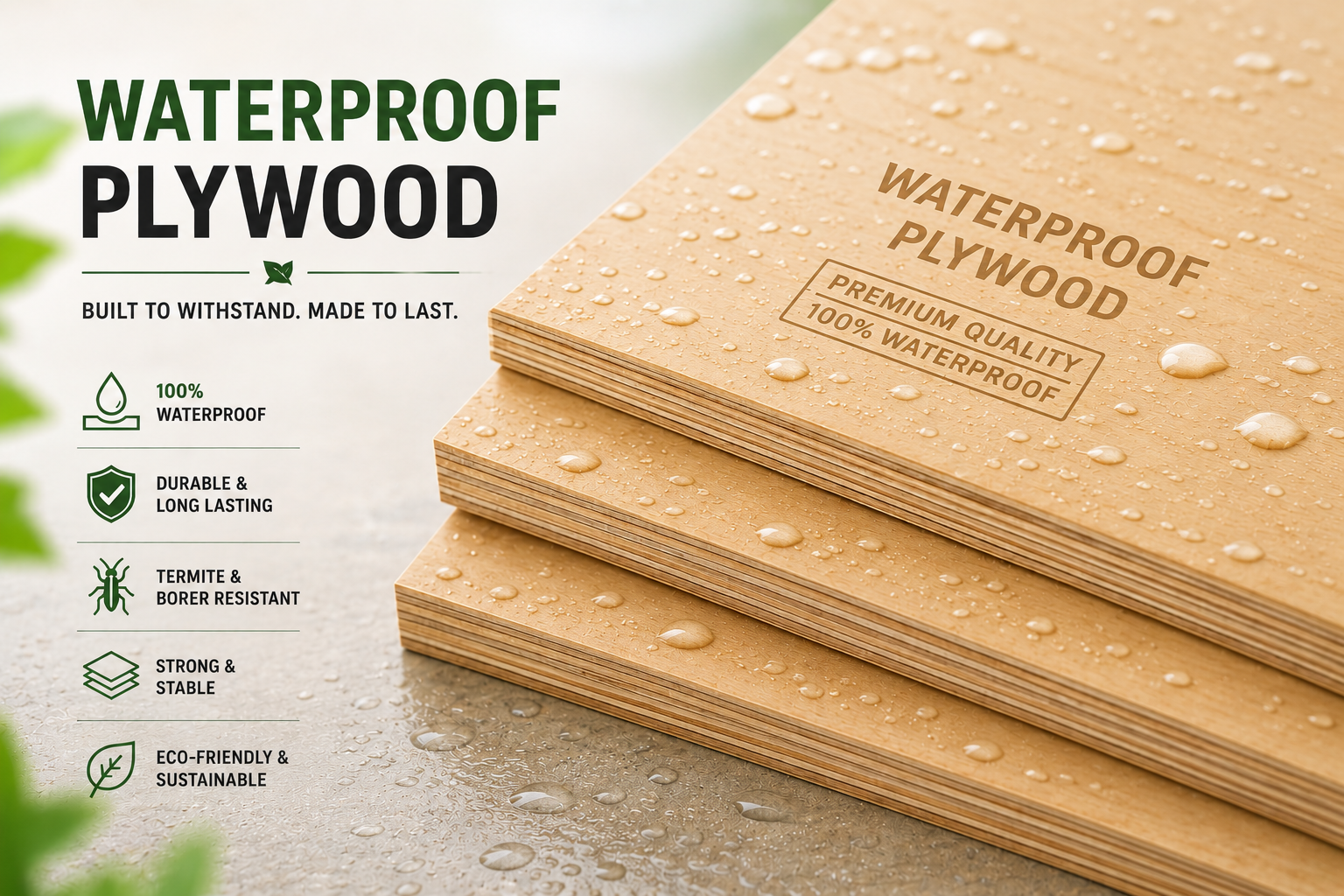 Waterproof Plywood