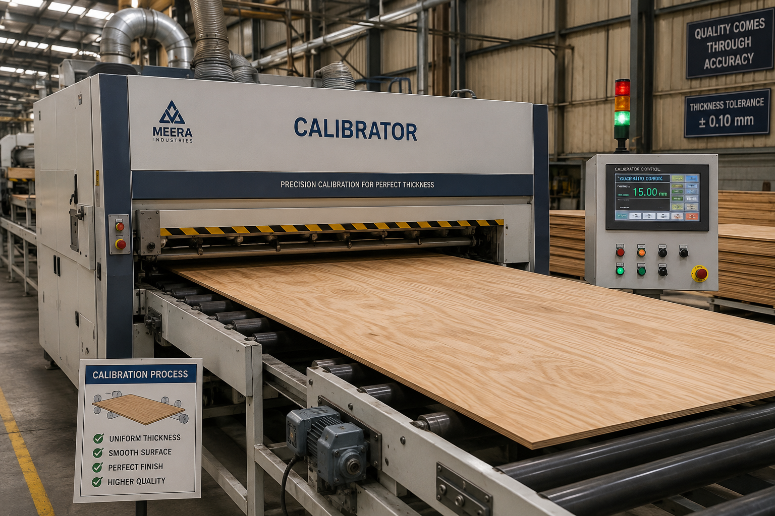 Precision calibration line