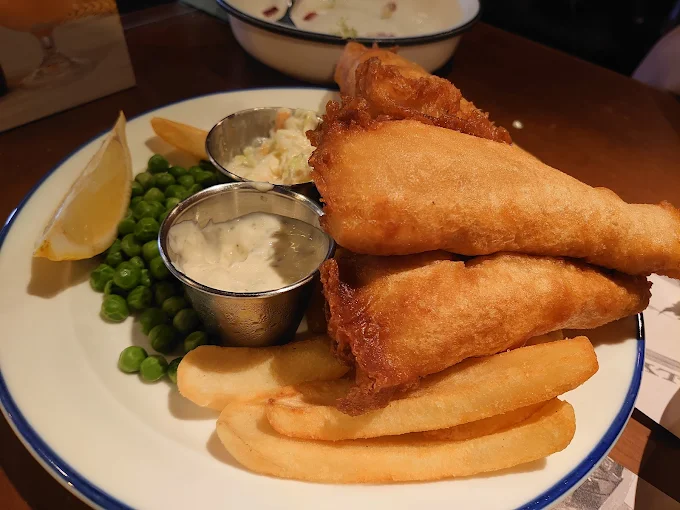 Beer Battered Fish & Chips