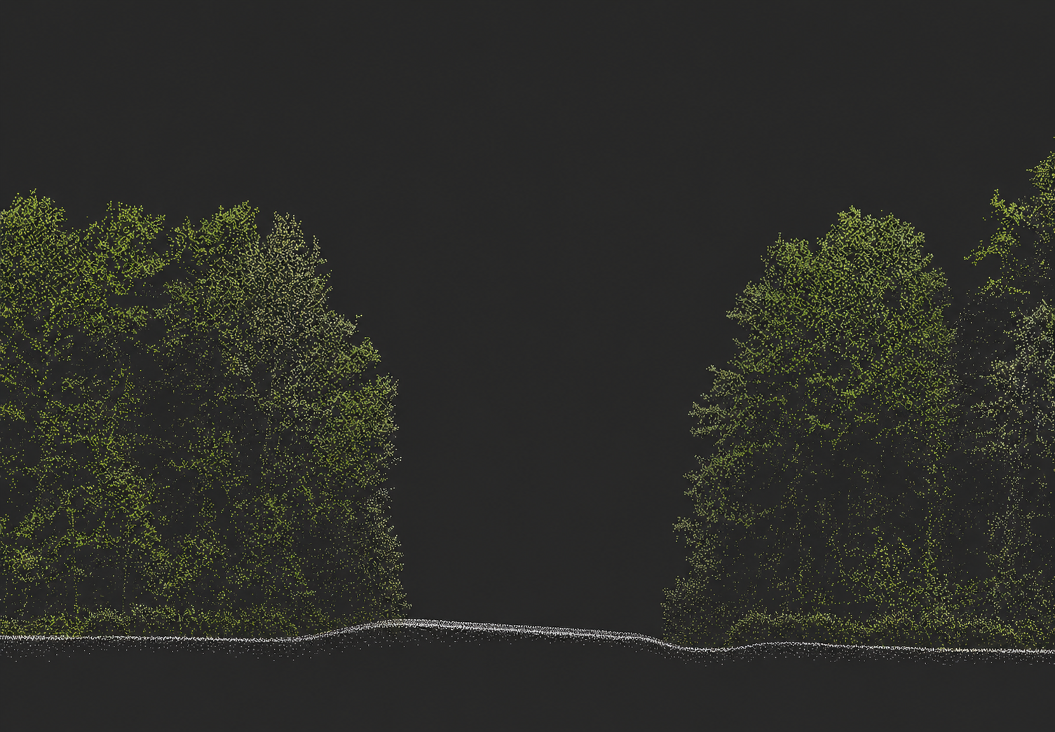 High-density LiDAR point cloud capture under tree canopy