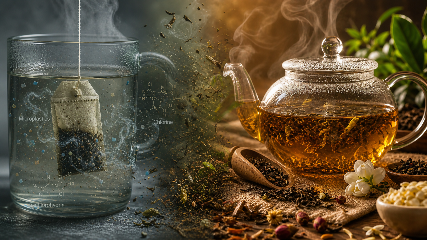 Are Tea Bags Bad for You? Microplastics, Chemicals & Why Loose-Leaf Wins