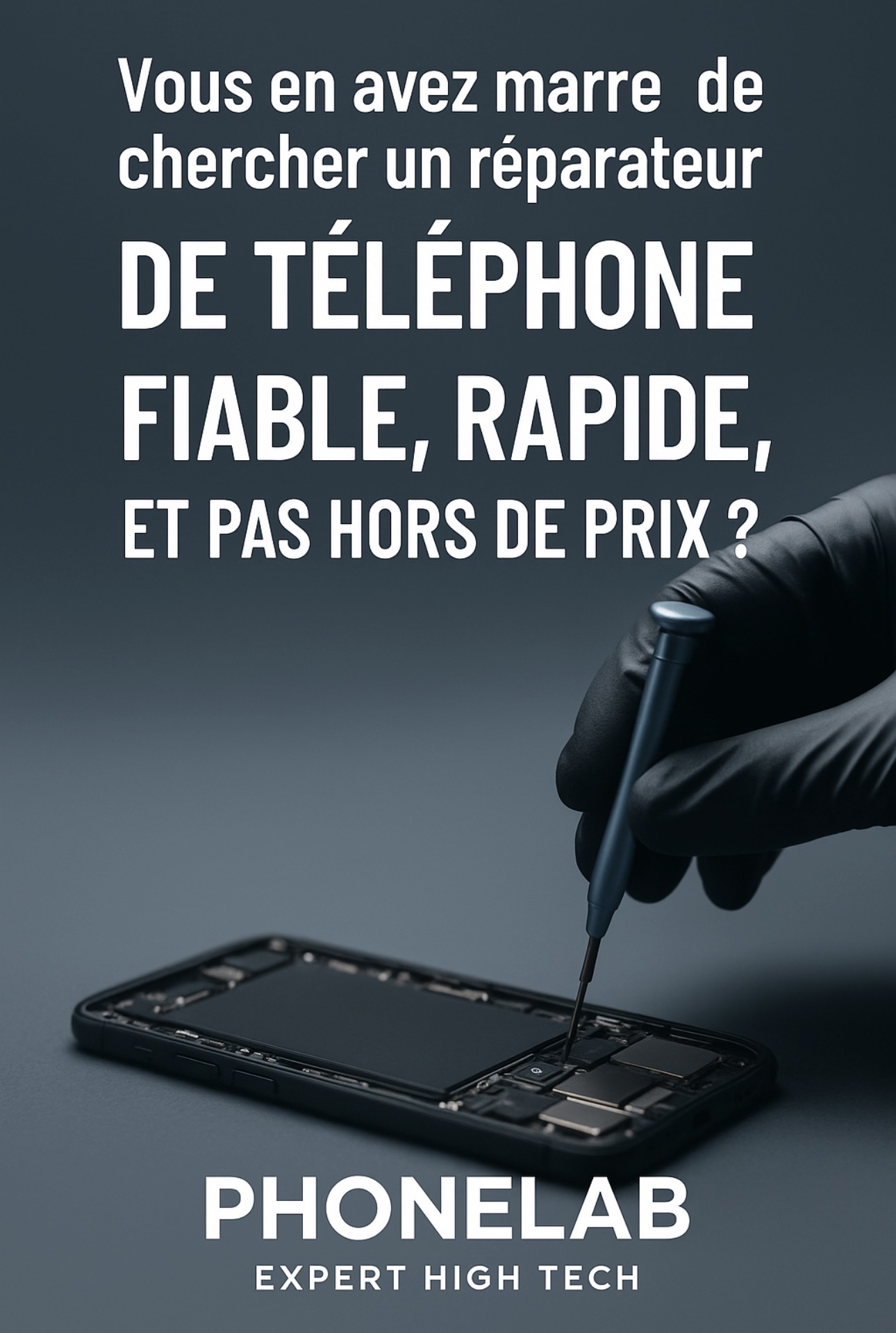 Réparation fiable et rapide