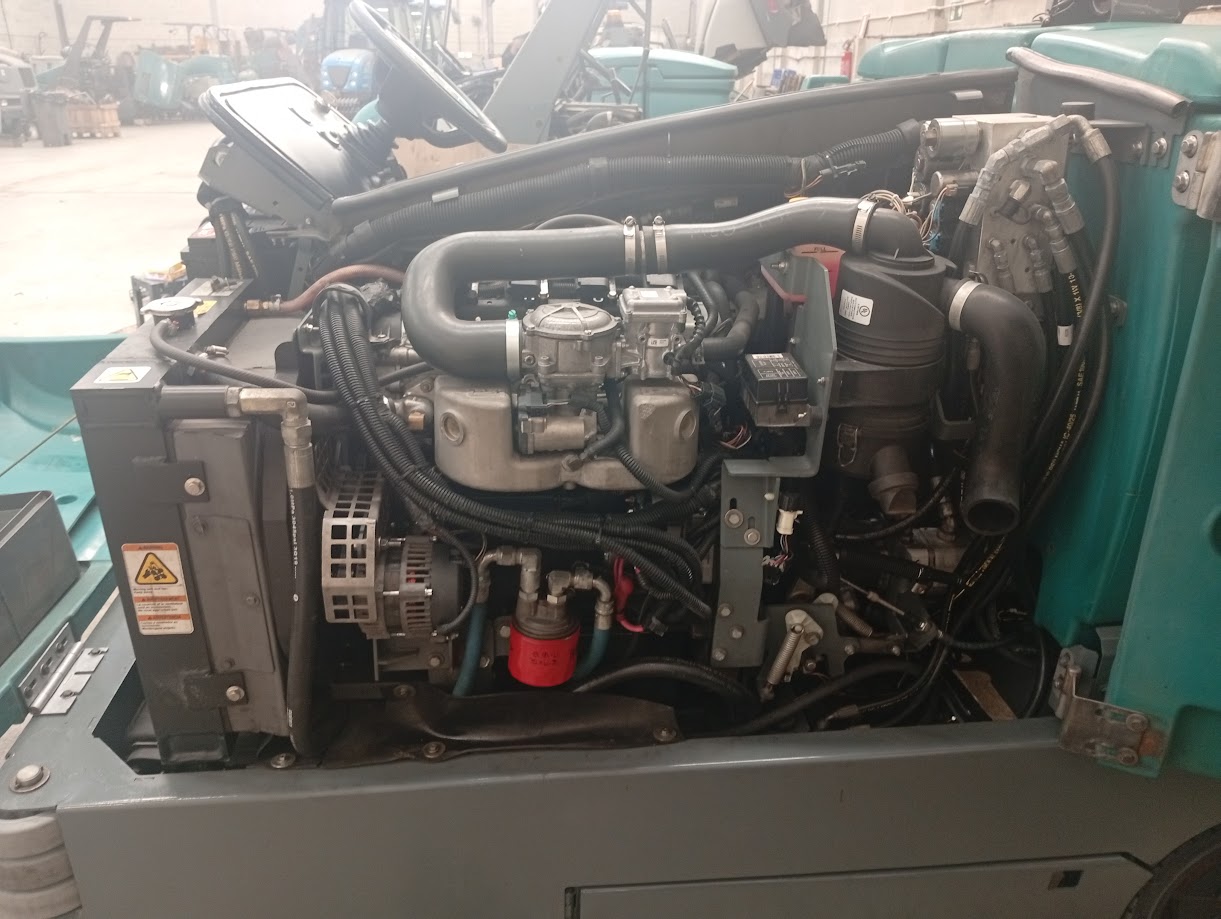 Motor remontado pronto para teste