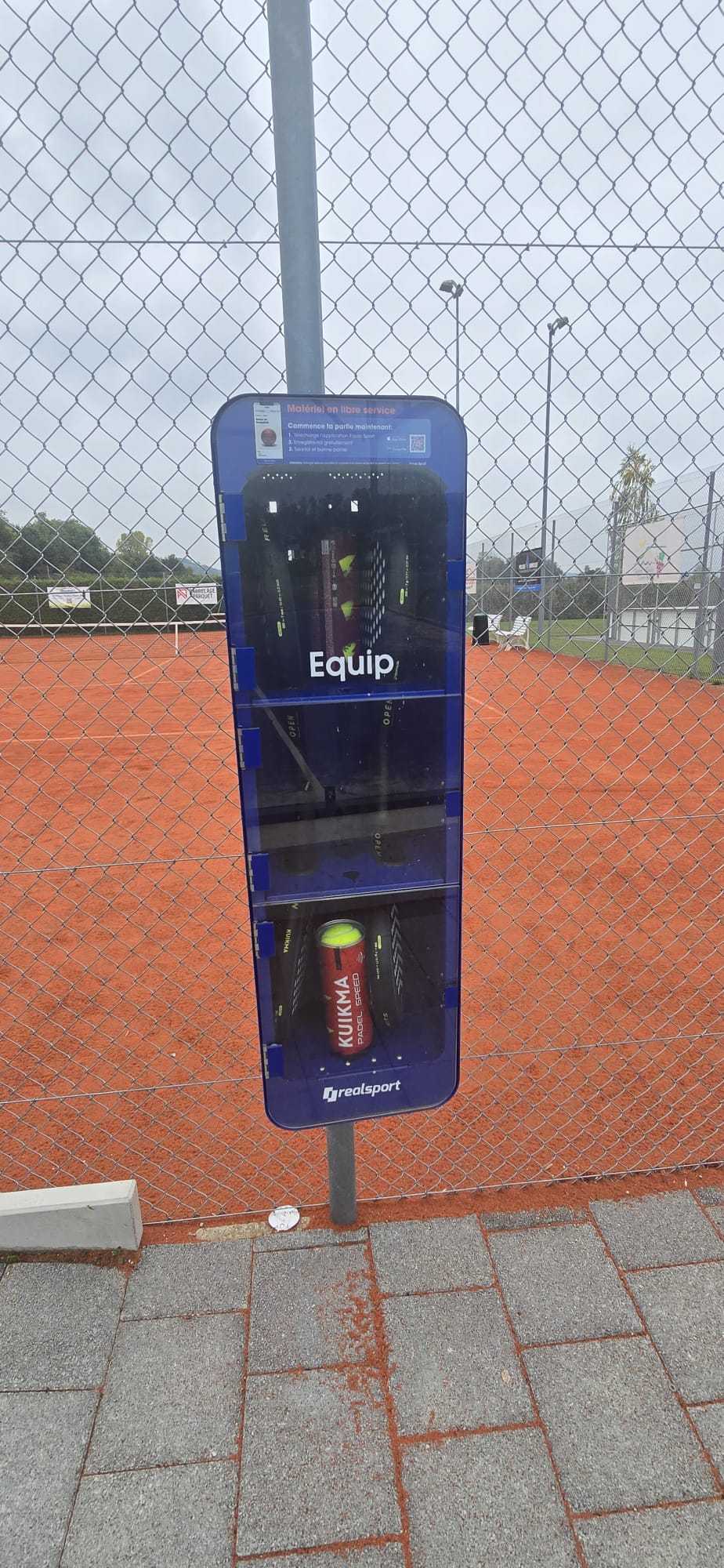 Boîtier de location Equip.sport
