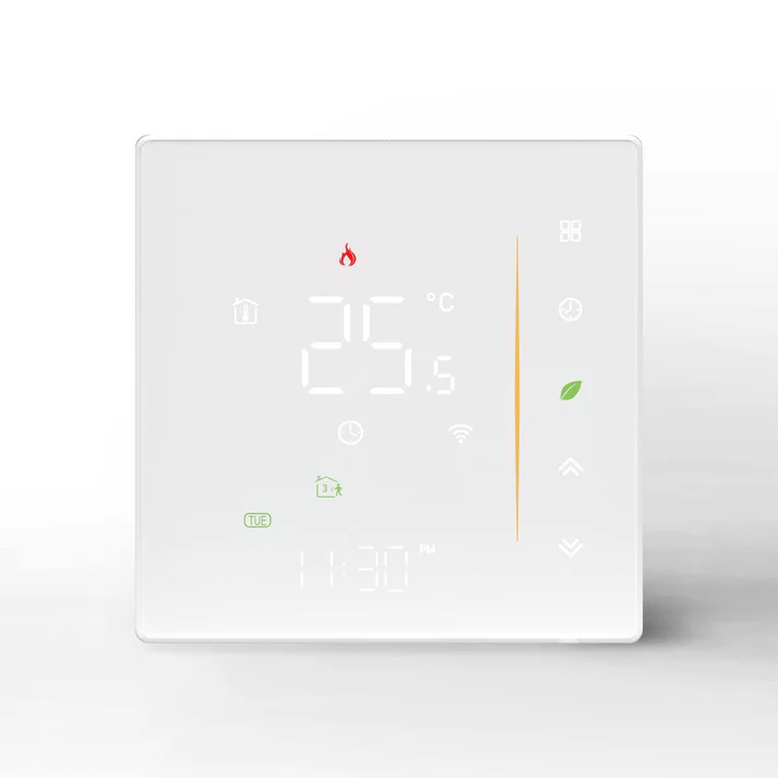 Smart thermostat compatible with ecoHeatwave radiant heating systems