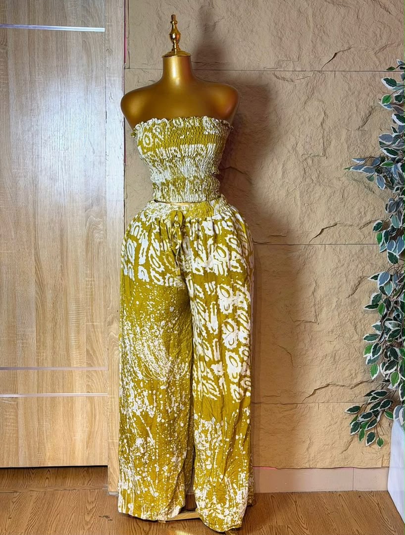 Citrine Batik Co-ord