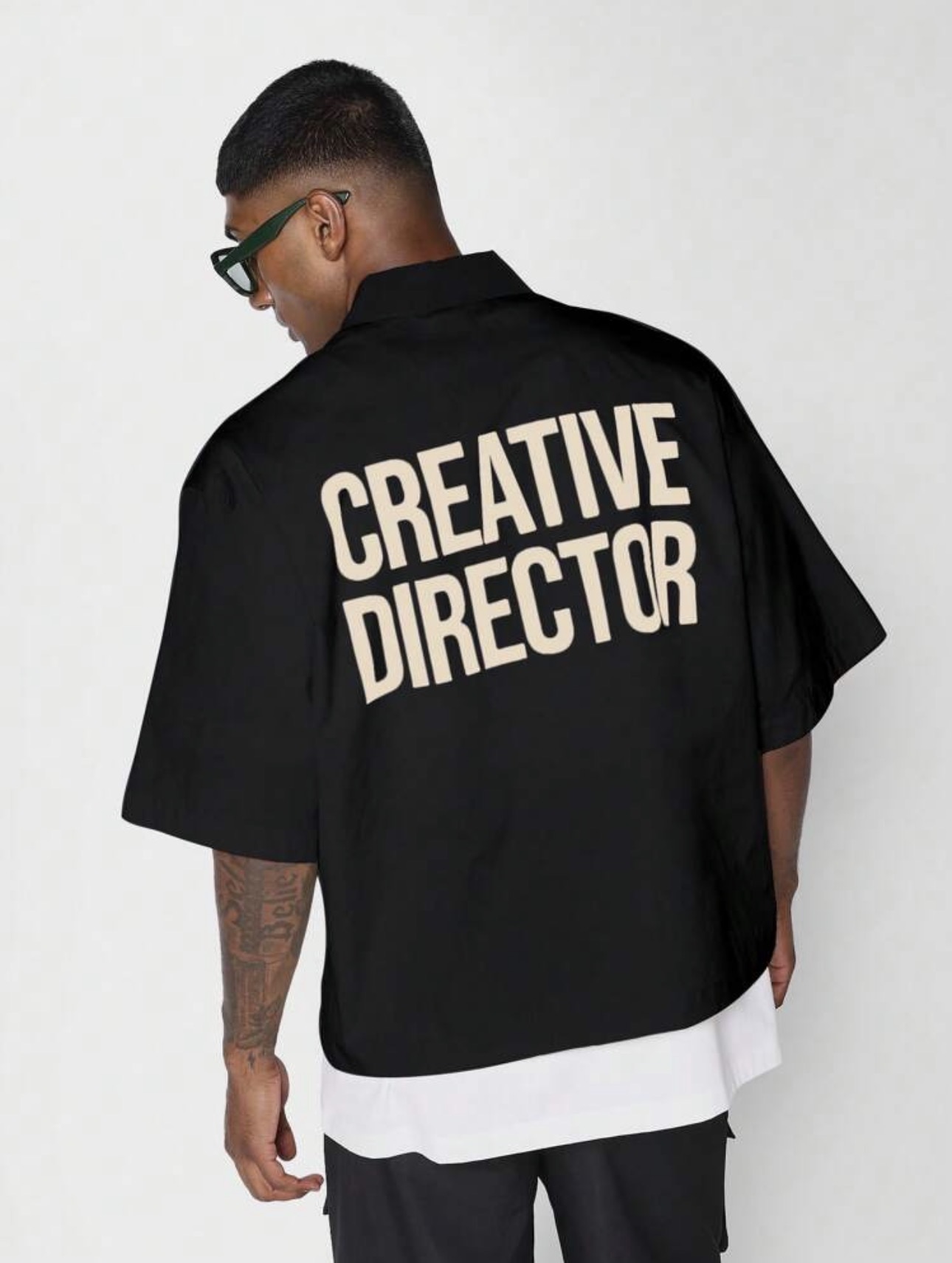 Creative Director Layered Camp Shirt